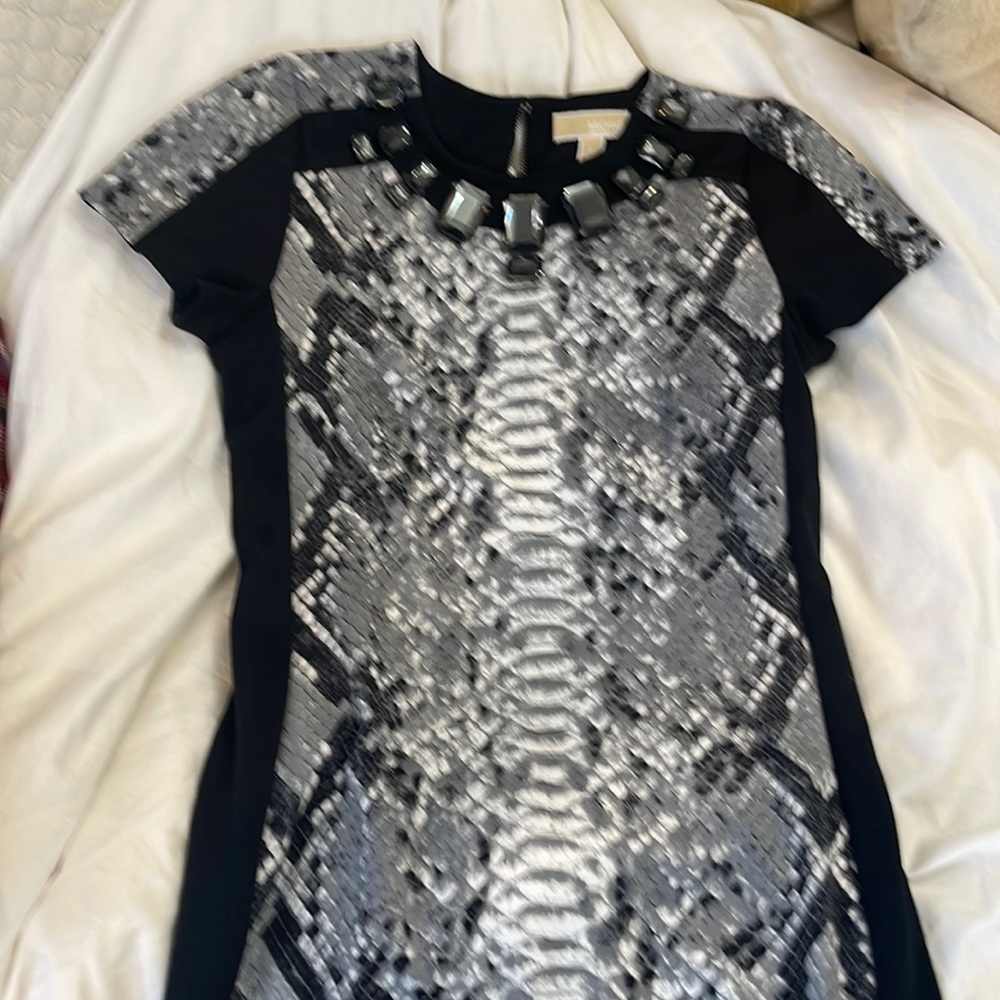 Michael kors dress with jewel embellishments